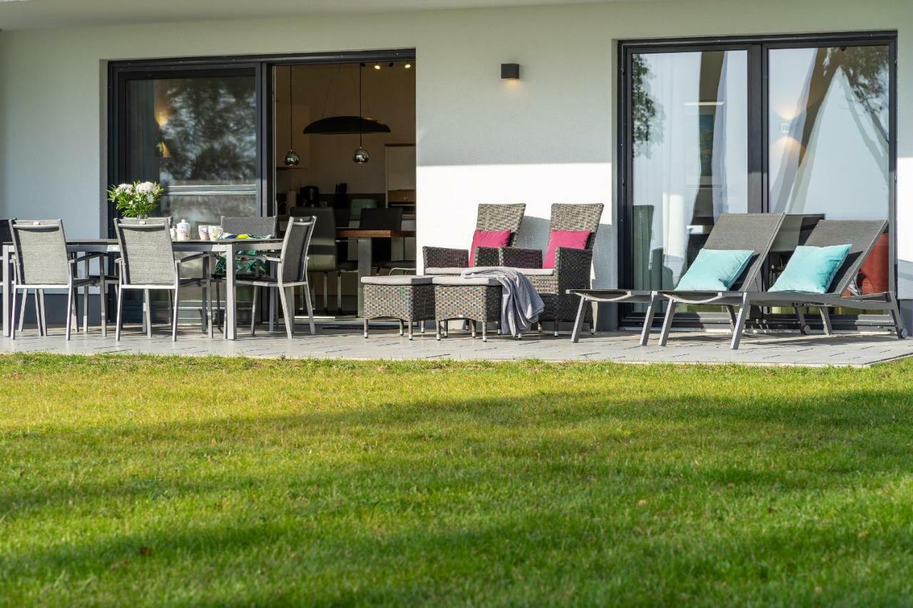 Terrassenwohnung "Haffparadies" - Oase Am Haff Garz  Экстерьер фото